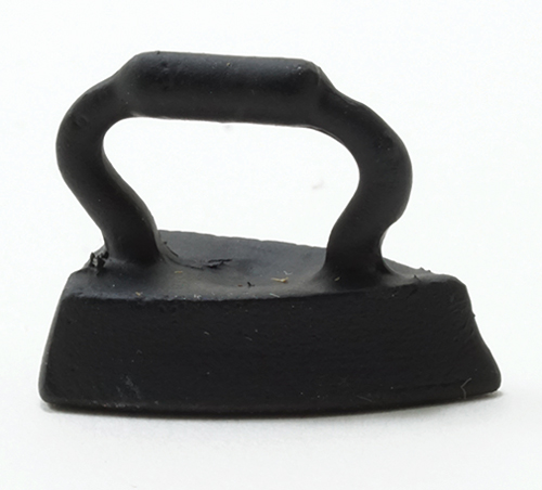Dollhouse Miniature Flat Black Iron